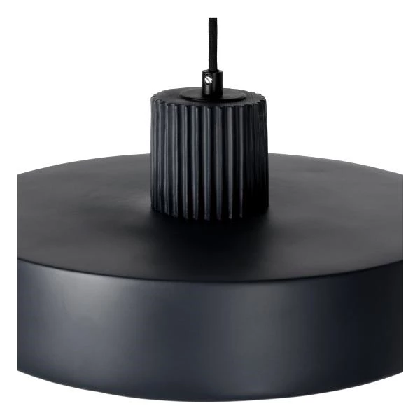 Lucide OPHELIA - Pendant light - Ø 35 cm - 1xE27 - Black - detail 3